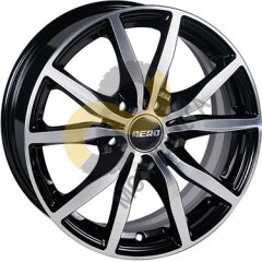 Aero V2057 6.5x15 5x100  ET38 Dia57.1 алмаз черный 