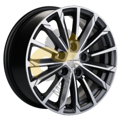 Khomen Wheels KHW1611 6.5x16 5x112  ET41 Dia57.1 Gray-FP ()