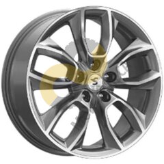 Skad КР001 7x18 5x114,3  ET46 Dia67.1 Diamond Gloss Graphite 