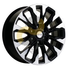 Khomen Wheels KHW2010 8.0x20 6x139,7  ET-28 Dia78.1 Black-FP 