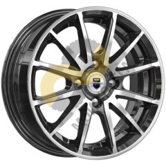 КиК Квант 5.5x14 4x100  ET40 Dia54.1 алмаз черный 