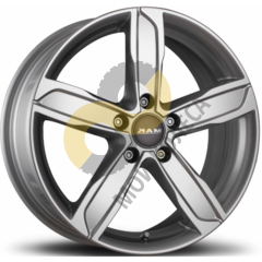 MAK Stadt 8x18 5x112 ET47 Dia66.5 Silver