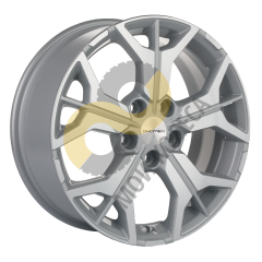 Khomen Wheels KHW1715 7x17 5x114,3  ET39 Dia60.1 F-Silver-FP ()