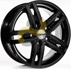 Carwel Волга 6.0x15 5x112 ET43 Dia66.6 Черный