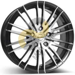 ENZO 106 dark 7x16 4x100 ET40 Dia60.1 Black Polished