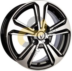 Vector K111 6.0x15 4x100 ET48 Dia54.1 алмаз черный