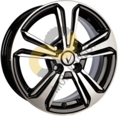 Vector K111 6.0x15 4x100 ET48 Dia54.1 алмаз черный