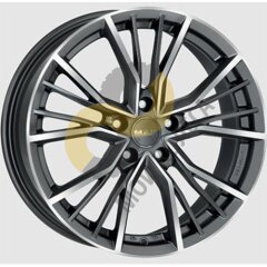 MAK Union 10.0x22 5x112 ET26 Dia66.6 Gun Met-Mirror Face