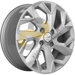 Khomen Wheels KHW1508 6.0x15 4x100  ET50 Dia60.1 F-Silver 