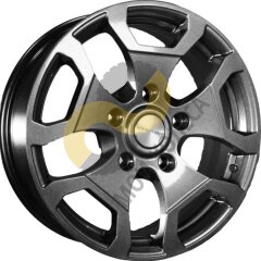 Khomen Wheels KHW1725 6.5x17 5x139,7 ET35 Dia98.6 Gray