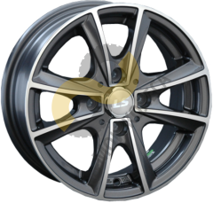 LS Wheels LS231 7.0x17 4x100  ET40 Dia60.1 GMF ()