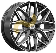 КиК Ариус 7.0x17 5x112 ET38 Dia66.6 алмаз черный
