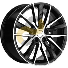 Khomen Wheels KHW1807 8x18 5x114,3  ET50 Dia60.1 Black-FP 