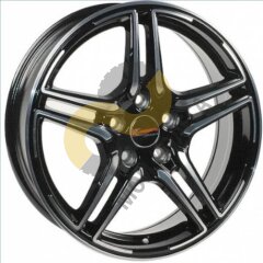 Yamato Haruki 7.5x17 5x114,3  ET45 Dia60.1 Black-FP 