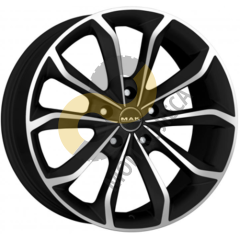 MAK Xenon 9.5x20 5x150 ET52 Dia110.2 Ice Black