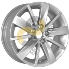 Skad 6RU 601 025 E 8Z8 6.0x15 5x100  ET40 Dia57.1 Brilliant Silver 