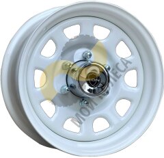 Ikon Wheels SNC040 7x16 5x139,7  ET-10 Dia110.5 White 