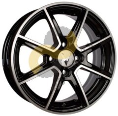 Vector K101 5.5x14 4x100 ET38 Dia67.1 алмаз черный