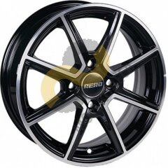 Aero V2101 5.5x14 4x100  ET43 Dia60.1 алмаз черный 