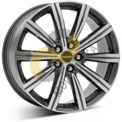 MAK Birmingham 9.5x22 5x108  ET40 Dia63.4 Gunmetal Mirror Face ()