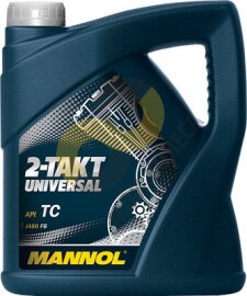Моторное масло Mannol Universal 2T минеральное 4 л.
