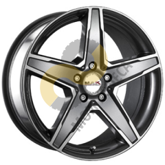 MAK Stern 9.5x20 5x112  ET60 Dia66.6 Ice Black ()