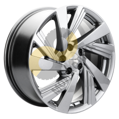 Khomen Wheels KHW1801 7.5x18 5x112  ET43 Dia57.1 G-Silver ()