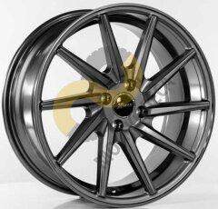 X-Race H-03 7.5x17 4x98 ET35 Dia58.6 (R) Graphite