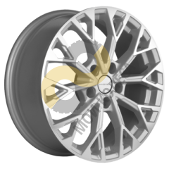 Khomen Wheels KHW1718 7x17 5x114,3 ET45 Dia67.1 F-Silver-FP