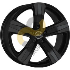 MAK Stone 5 6.5x15 5x160  ET58 Dia65.1 Gloss Black 
