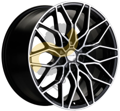 Khomen Wheels KHW1813 7x18 5x114,3 ET45 Dia67.1 Black-FP