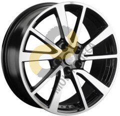 LS Wheels LS1334 7.5x18 5x108 ET33 Dia60.1 BKF
