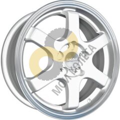 Skad Киото 6x15 4x100 ET45 Dia67.1 алмаз белый