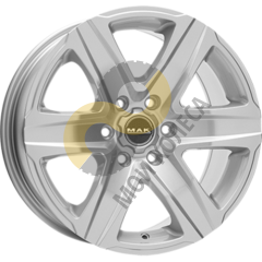 MAK Stone 6 8.0x18 6x139,7  ET15 Dia106.1 Silver 
