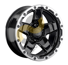 LS Wheels LS1371 9.5x18 6x139,7 ET5 Dia106.1 BKL