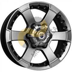 КиК М56 7x16 6x139,7  ET30 Dia106.1 Дарк платинум 