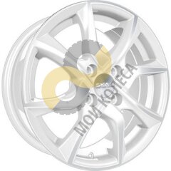 Skad Тулон 6x15 4x100  ET39 Dia56.6 алмаз белый 