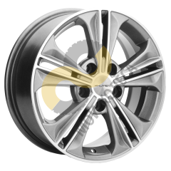 Khomen Wheels KHW1603 6x16 5x114,3  ET43 Dia67.1 Silver-FP ()