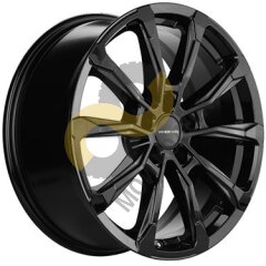 Khomen Wheels KHW1708 6.5x17 5x108  ET43 Dia65.1 Black 