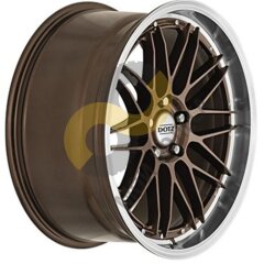 DOTZ Revvo  8.5x19 5x108  ET45 Dia70.1 Bronze polished lip ()