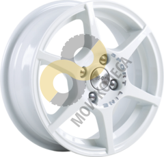 Skad Ягуар 5.5x14 4x100 ET38 Dia67.1 алмаз-белый
