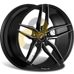 Inforged IFG37 8.5x19 5x112  ET32 Dia66.6 Black Machined ()