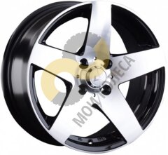 LS Wheels LS806 7x16 5x114,3 ET35 Dia73.1 BKF