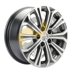 Khomen Wheels KHW1610 6.5x16 5x112  ET50 Dia57.1 Gray-FP ()