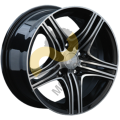 LS Wheels LS127 7.0x16 4x108  ET32 Dia65.1 BKF ()