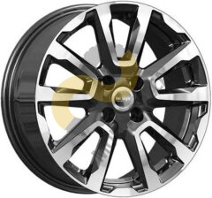 КиК КС1026 6.5x16 4x100  ET46 Dia54.1 алмаз черный 