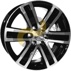 КиК R7-Рольф 7.5x17 6x139,7 ET38 Dia67.1 алмаз черный