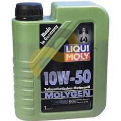 Моторное масло Liqui Moly Molygen 10W-50 полусинтетическое 1 л.