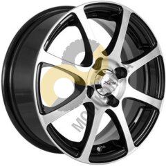 X'trike X-114 5.5x14 4x100 ET35 Dia67.1 BK/FP
