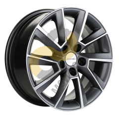 Khomen Wheels KHW1507 6x15 5x100  ET38 Dia57.1 Gray-FP ()